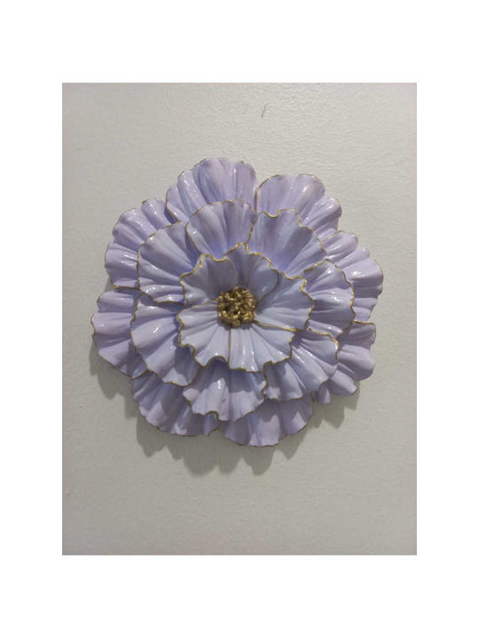 SteweHome Wall Decor Handmade Purple 16.5x16.5cm