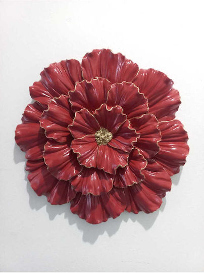 SteweHome Wanddekoration Bordeaux 25x25cm 2 Stücke