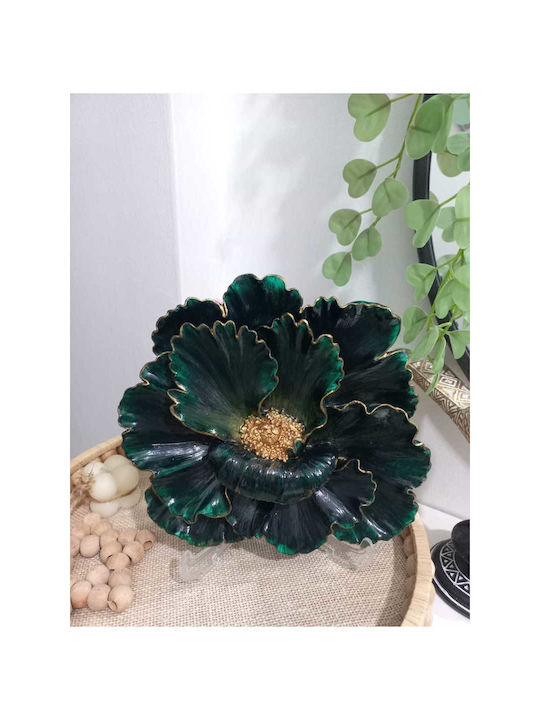 SteweHome Wall Decor Handmade Green 20x18cm