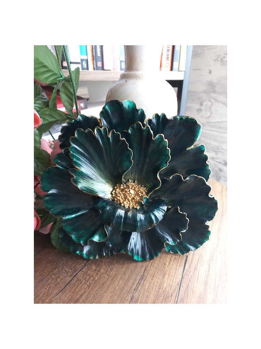 SteweHome Wall Decor Handmade Green 20x18cm