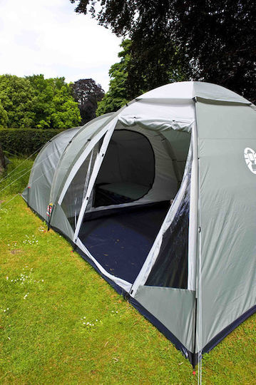 Coleman Waterfall 5 Deluxe Summer Camping Tent Green for 5 People