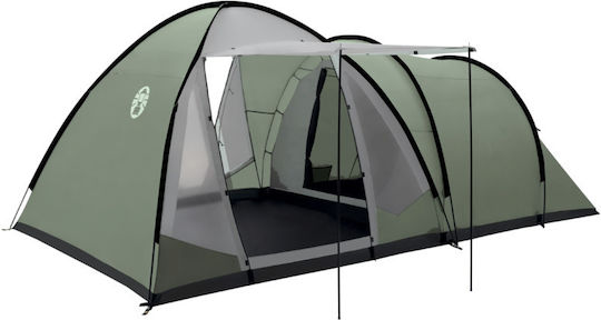 Coleman Waterfall 5 Deluxe Summer Camping Tent Green for 5 People