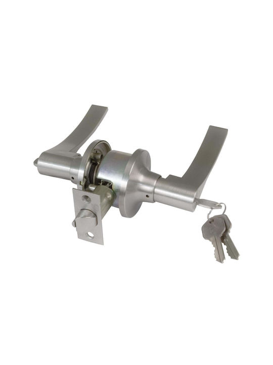 Amig Amig Türgriff mit Rosette Paar Silber