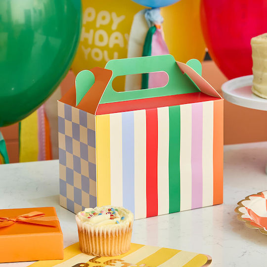 Lunch Boxes Multicolored Playful Brights 6 Pieces
