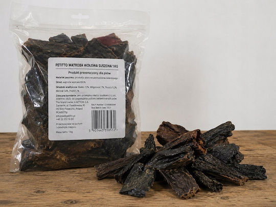 Petitto Dog Treat with Beef and Liver 1kg