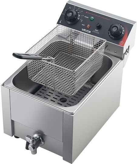 Vevor Elektrische Kommerzielle Fritteuse 2.5kW Kapazität pro Korb 6.8lt