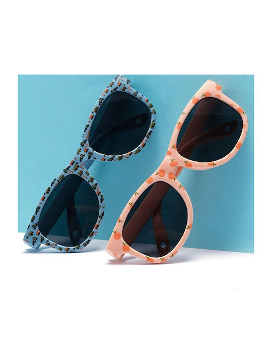Ochelari De Soare Pentru Copii Ovali Cu Lentile Polarized Albăstrui Pentru 1-3 Ani