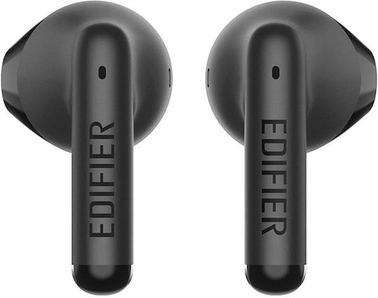 Edifier W100T Earbud Bluetooth Handsfree Ακουστικά με Αντοχή στον Ιδρώτα και Θήκη Φόρτισης Μαύρα