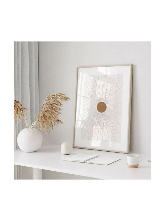 Poster Bohemian Linear Sun Pst190 40cm X 50cm-56143pd156610