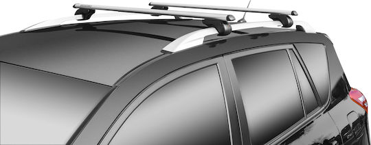 Menabo 2007>2010 (with Roof Rack Legs) Silver