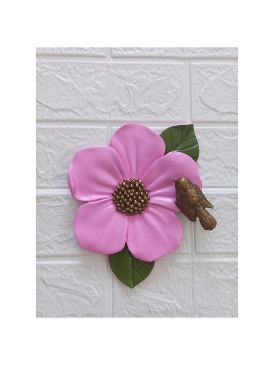SteweHome Hanging Handmade Pink Decorative 20x17cm