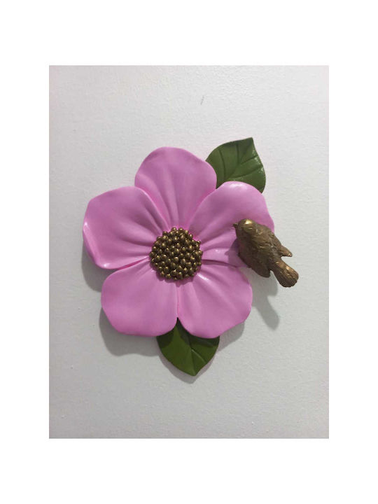 SteweHome Hanging Handmade Pink Decorative 20x17cm