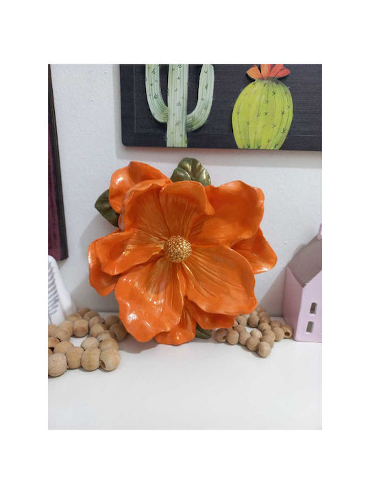 SteweHome Hanging Decorative Orange 16x6x16cm