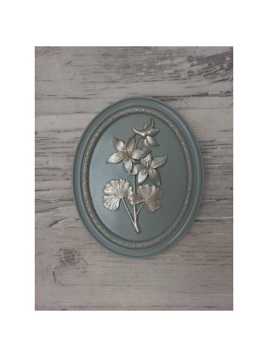 SteweHome Hanging Handmade Green Decorative 21x17cm