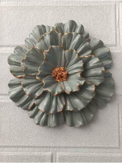 SteweHome Hanging Handmade Green Decorative 16.5x16.5cm