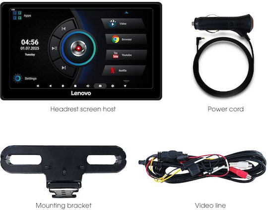 Lenovo Lenovo 11.6 Zoll Multimedia Touchscreen Für Kopfstütze Auto Mit Bluetooth Und GPS