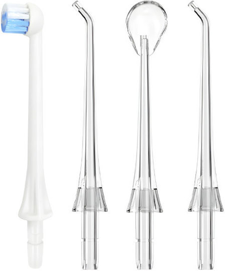 Satz 4 Ersatzköpfe DrKala Proclean Plus Oral Irrigator Weiß