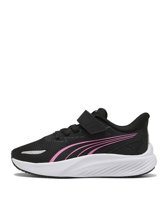 Pounce Lite Αθλητικά Παιδικά Παπούτσια Running Μαύρα