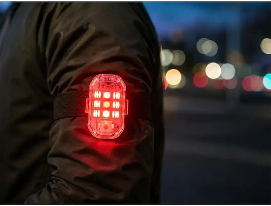 LED RGB Warning Light 7 Colours Remote Control Set of 2 Pieces