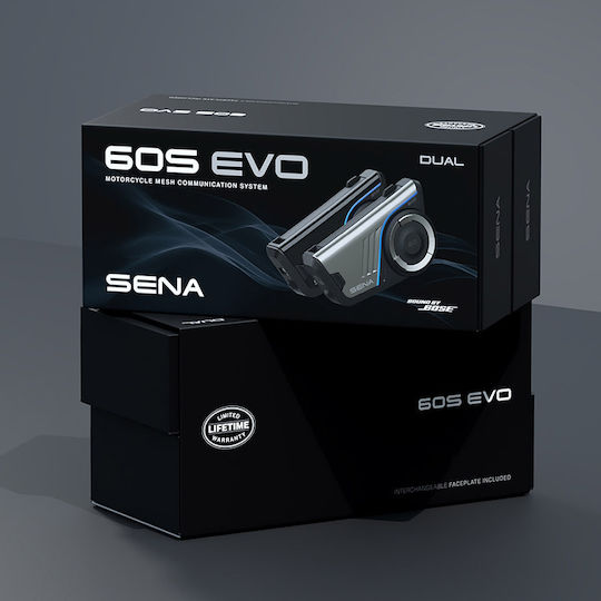Sena 60S-EVO-01D Двоен Интерком за Каска за Мотор с Bluetooth