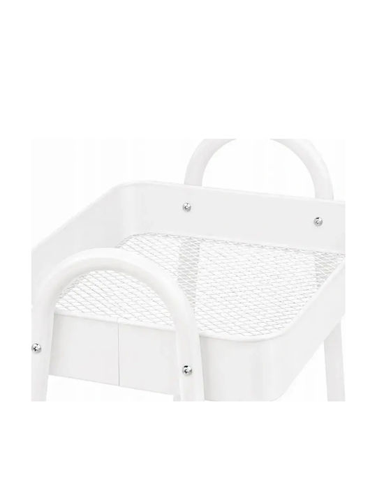 Verk Group Metal Kitchen Trolley White