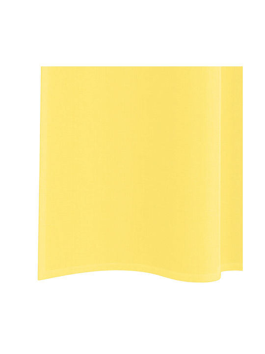vidaXL Set Perdele cu Bretele Galbene 140x175cm