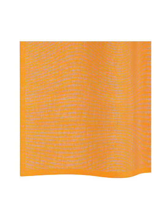 vidaXL Set Perdele Fereastră cu Bretele Portocalii 140x175cm