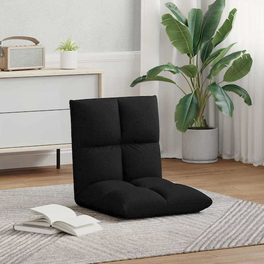 Vielseitiger Sitzsack Pouf Schwarz 50x61x57cm