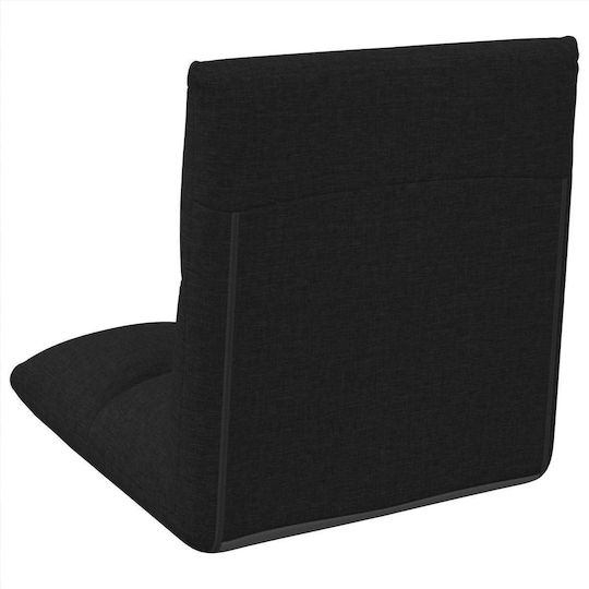 Vielseitiger Sitzsack Pouf Schwarz 50x61x57cm