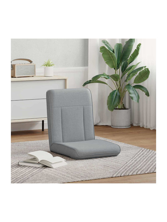 Vielseitiger Sitzsack Pouf Offenes Grau 50x73x60cm