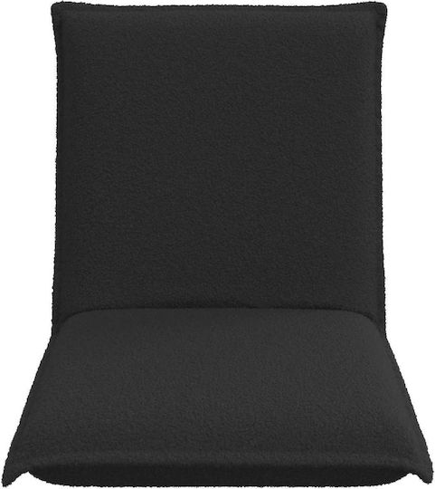 Vielseitiger Sitzsack Pouf Schwarz 54x64x59cm