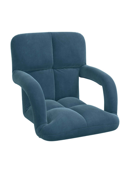 Multifunctional Bean Bag Chair Blue 58x62x58cm