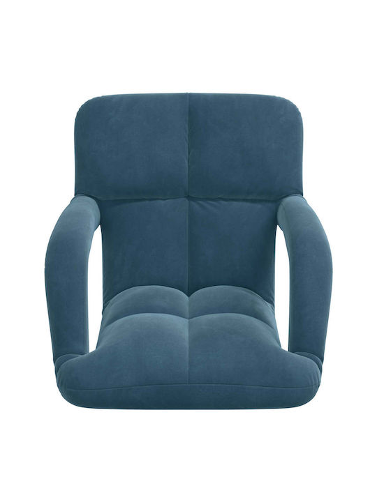 Multifunctional Bean Bag Chair Blue 58x62x58cm