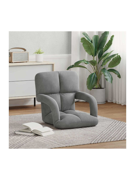 Vielseitiger Sitzsack Pouf Dunkelgrau 58x62x58cm