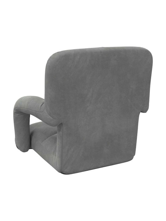 Vielseitiger Sitzsack Pouf Dunkelgrau 58x62x58cm