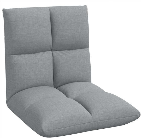Vielseitiger Sitzsack Pouf Offenes Grau 50x61x57cm
