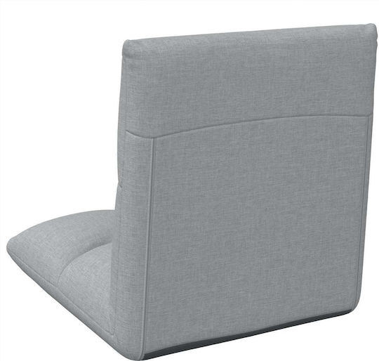 Vielseitiger Sitzsack Pouf Offenes Grau 50x61x57cm