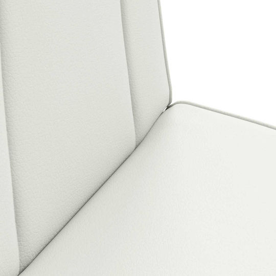 Πολυμορφική Πουφ Πολυθρόνα Λευκός 50x73x60cm