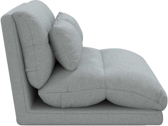Multifunctional Bean Bag Sofa Light Gray 110x82x55cm