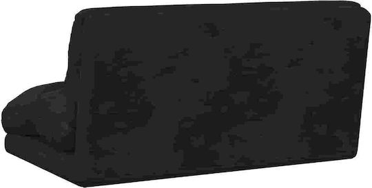 Πολυμορφικός Πουφ Καναπές Μαύρο 110x82x55cm