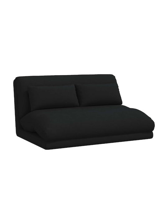 Πολυμορφικός Πουφ Καναπές Μαύρο 110x82x55cm