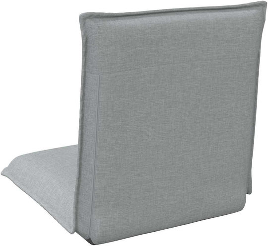Vielseitiger Sitzsack Pouf Offenes Grau 54x64x59cm