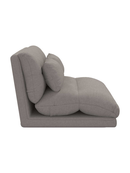 Multifunctional Bean Bag Sofa Taupe 110x82x55cm
