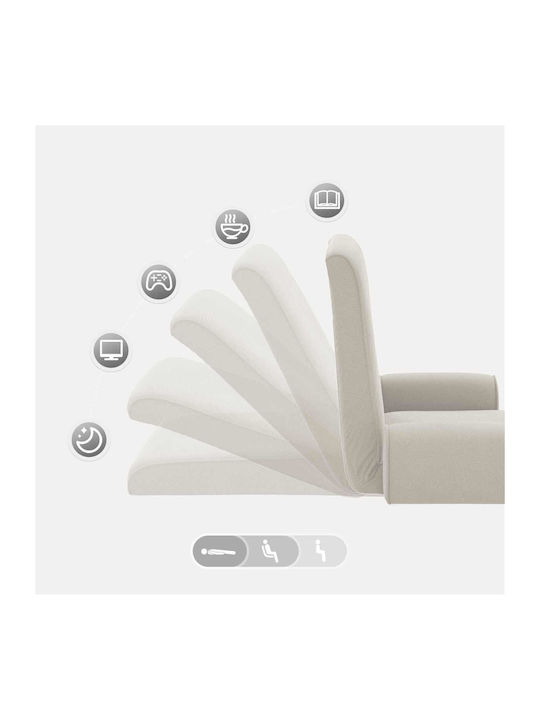 Vidaxl Καρέκλα Δαπέδου Βρώμη 68x51x56cm Τρανές Βελούδο 1 Τεμ
