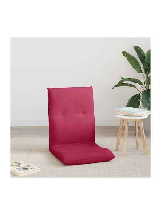 Vielseitiger Sitzsack Pouf Rote 46x50x61cm