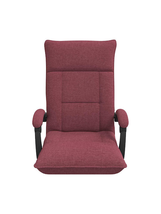 Vielseitiger Sitzsack Pouf Rote 66x66x80cm