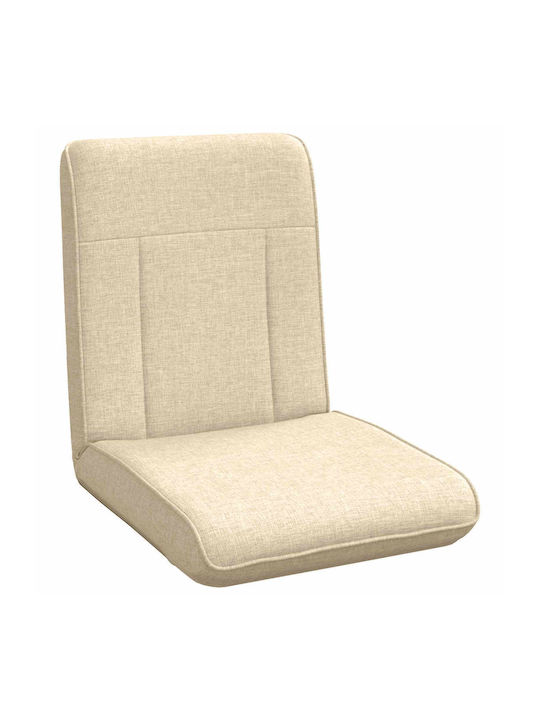 Vielseitiger Sitzsack Pouf Sessel Crem 50x73x60cm