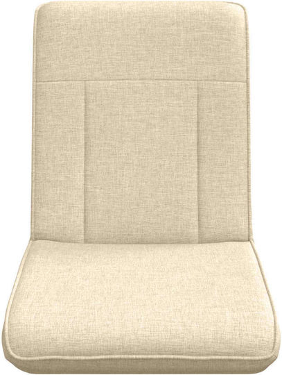 Multifunctional Bean Bag Chair Cream 50x73x60cm