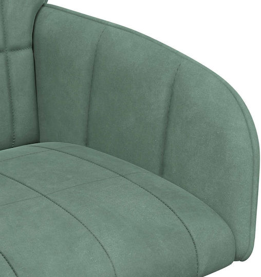Velvet Light Blue Dining Armchairs 2 Pieces 57x50x85cm