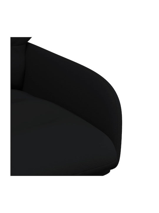 Ess- und Küchenstühle mit Künstliches Leder Schwarz 2Stücke 59x59.5x90cm